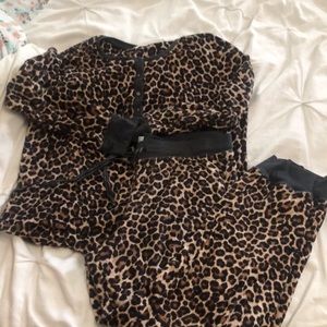 Cheetah secret treasures pajama pants leopard